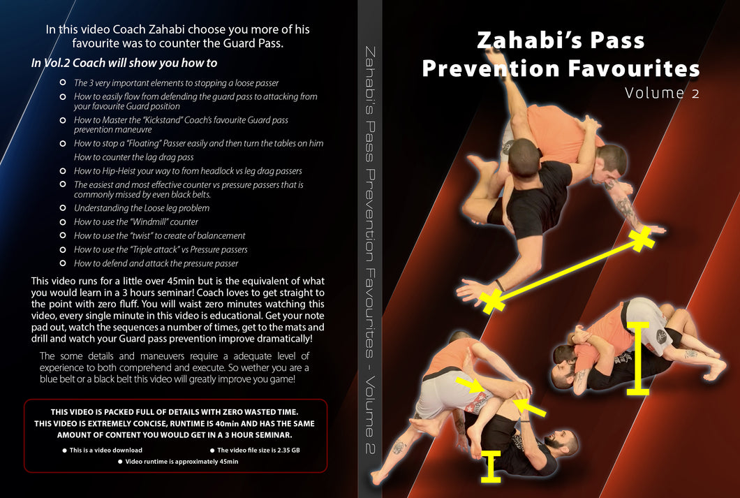 Zahabi's Pass Prevention Favourites Vol. 2